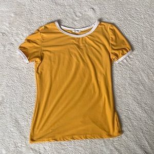 Yellow shirt